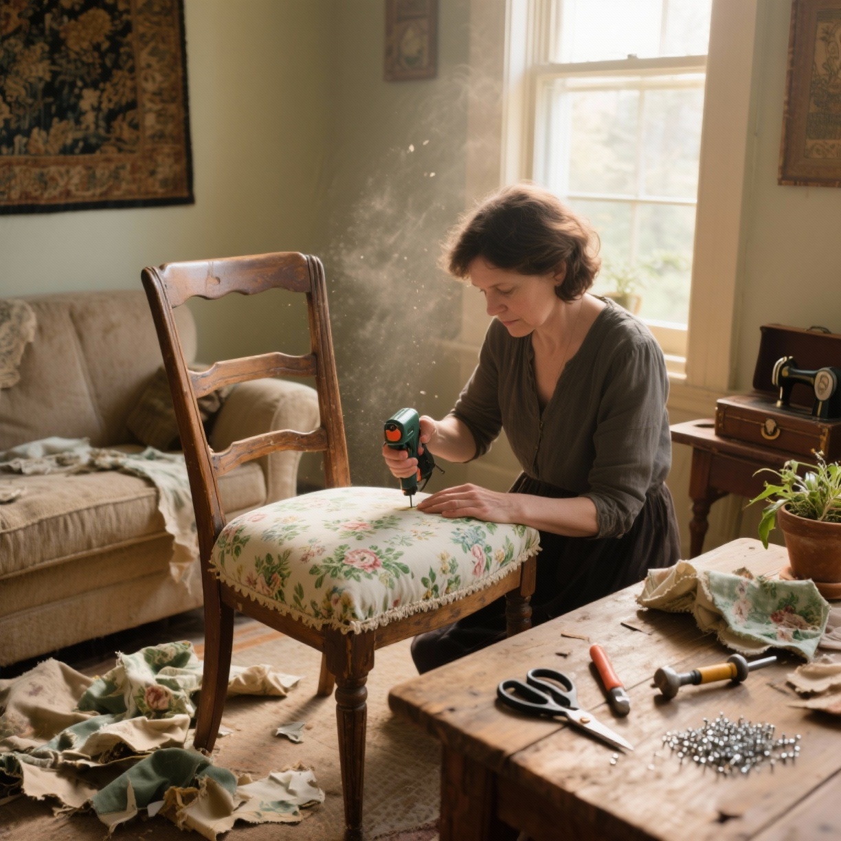 La Guía Completa de cómo tapizar una silla antigua en casa