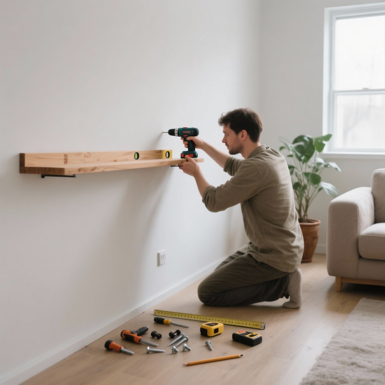 La Guía Completa de Cómo Instalar una Estantería Flotante en Casa