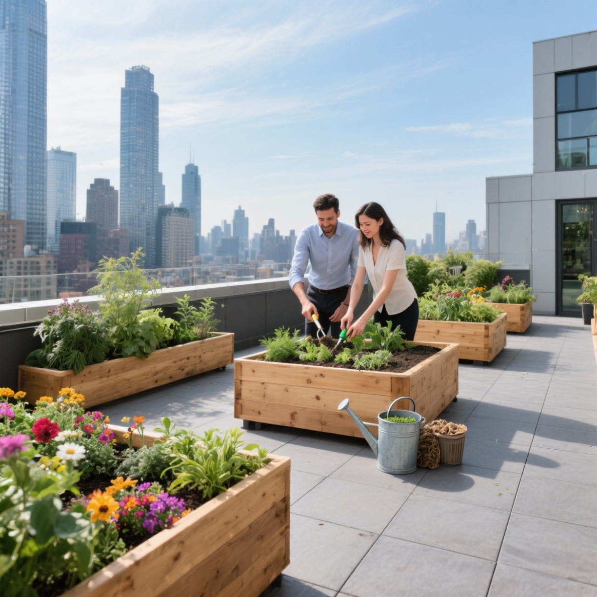La Guía Completa de Construcción de Jardineras Elevadas para Terrazas Urbanas