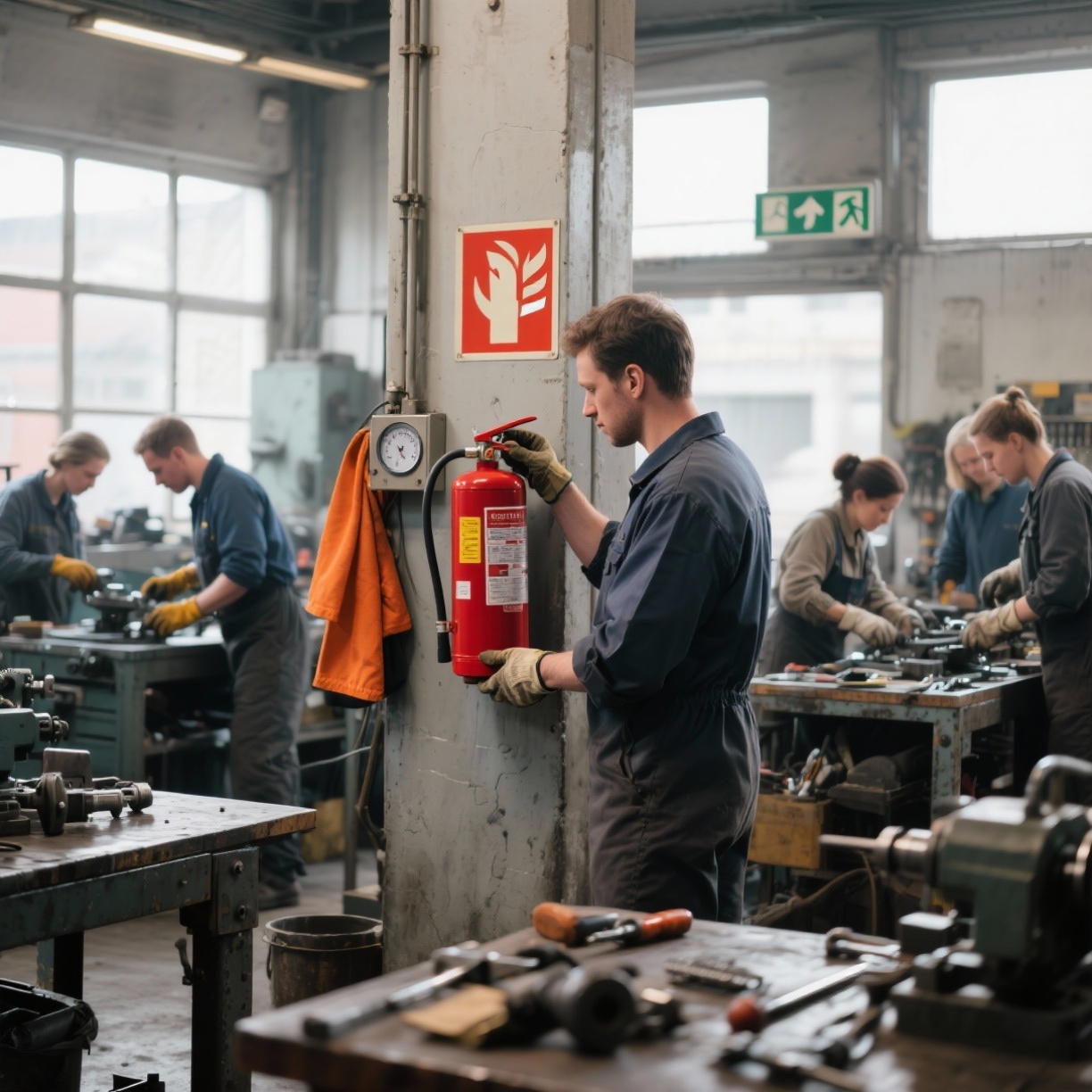 La Verdad Sobre el Uso de Extintores en Talleres Manuales Que Nadie Te Cuenta