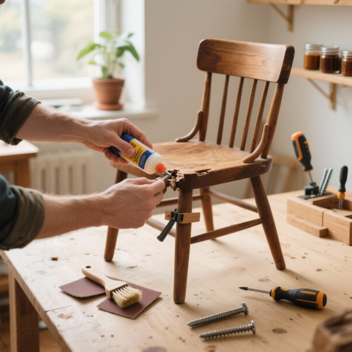 La Guía Completa de Reparar una Silla de Madera Paso a Paso en Casa
