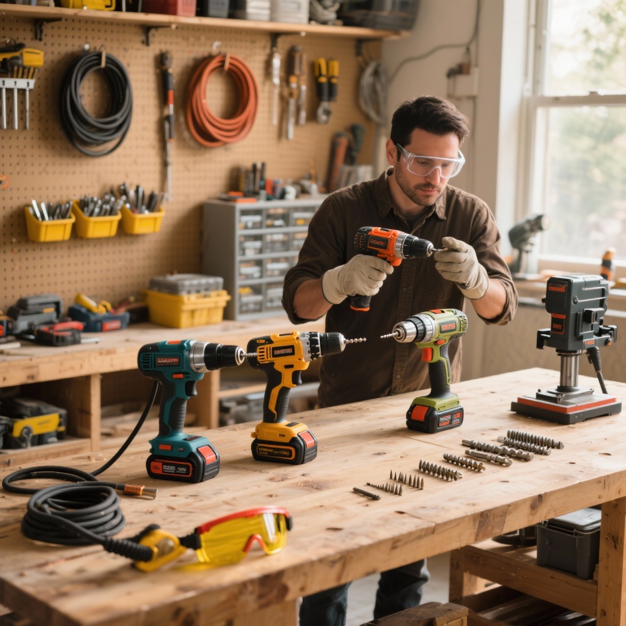 La Guía Completa de Elegir el Taladro Perfecto para tu Taller