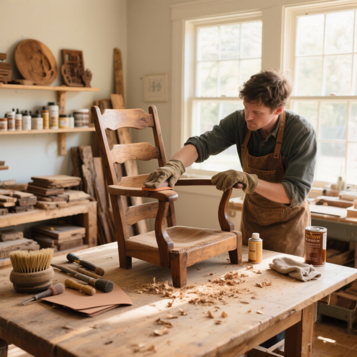 La Guía Completa de Restauración de Muebles de Madera en Casa